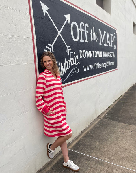 The Saige Striped Dress