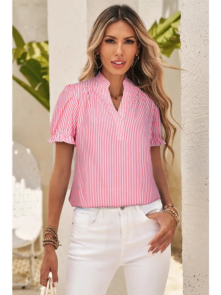 The Karen Pink Summer Top