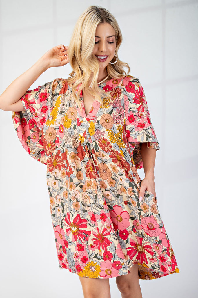 The Maria Floral Print Dress