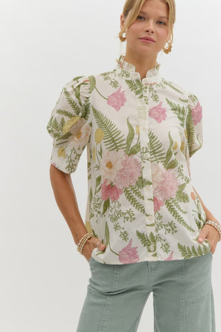 The Penelope Floral Top