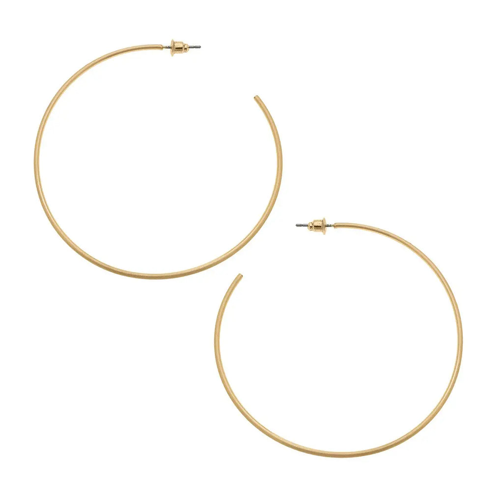 The Gwen Gold Hoop Earring