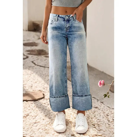 The Mercede Cuffed Denim Jean
