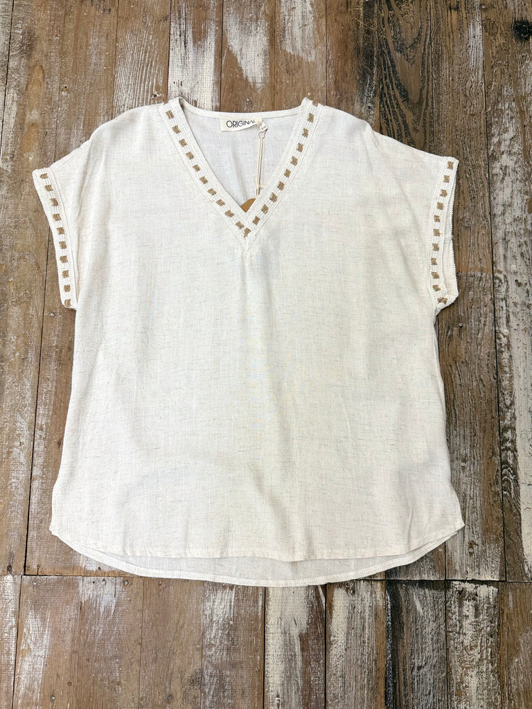The Shannon Linen Top