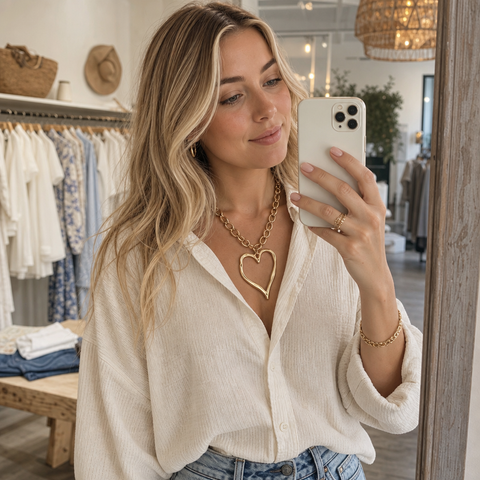 The Open Heart Necklace