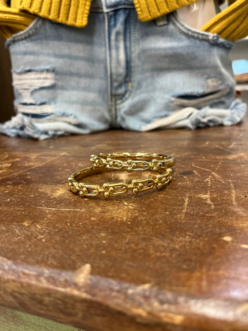 The U Link Gold Bracelet