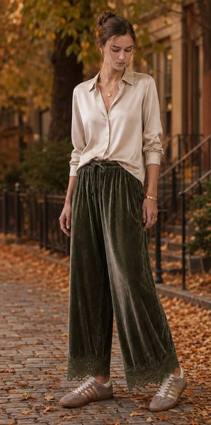 The Graice Velvet Pants