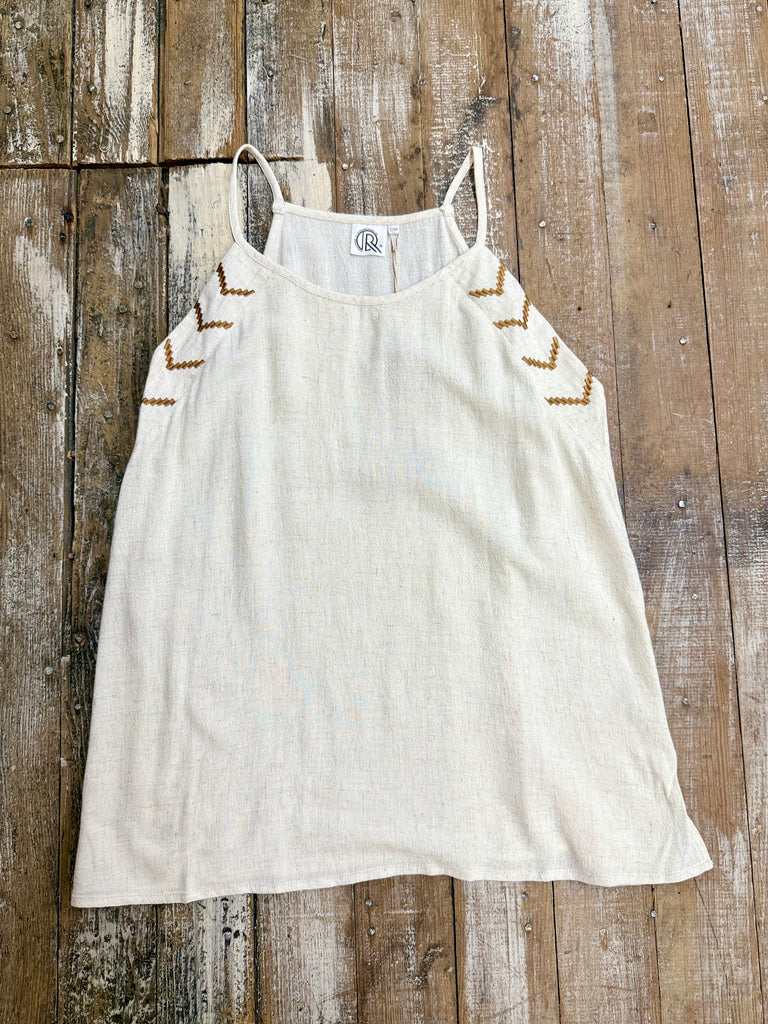 The Railey Linen Tank Top