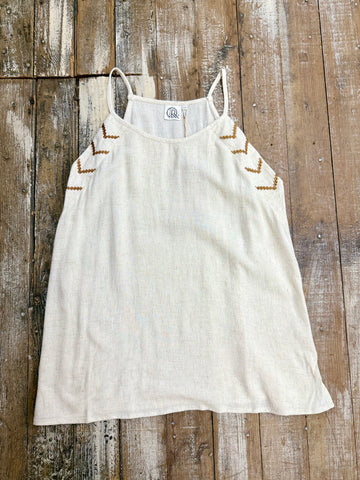 The Railey Linen Tank Top