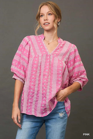 The Lily Embroidered Eyelet Top