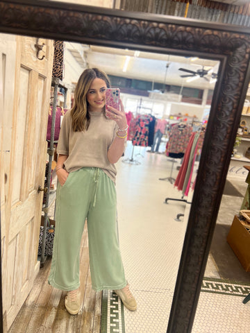 The Kailynn Terry Knit Lounge Pants
