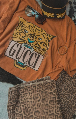The Gucci Tiger Graphic Tee