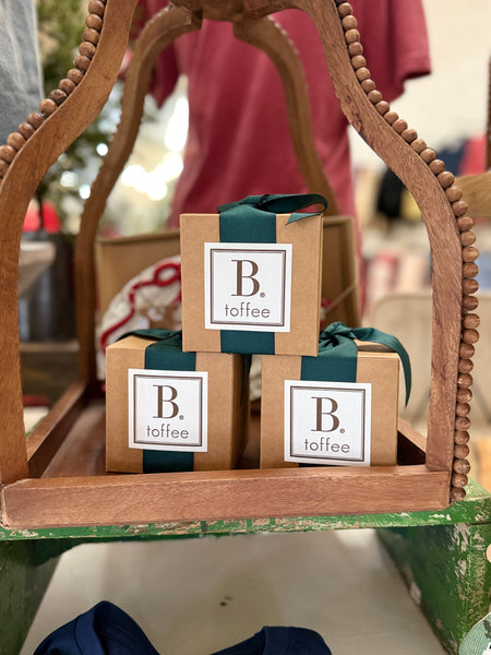 B. Toffee 8oz Toffee Kraft Box