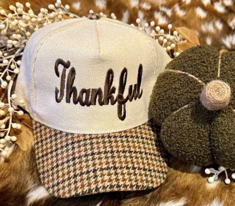 The Thankful Fall Cap