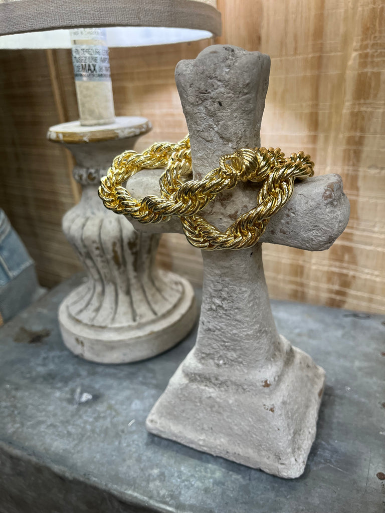 The Gold Twisted Bracelet