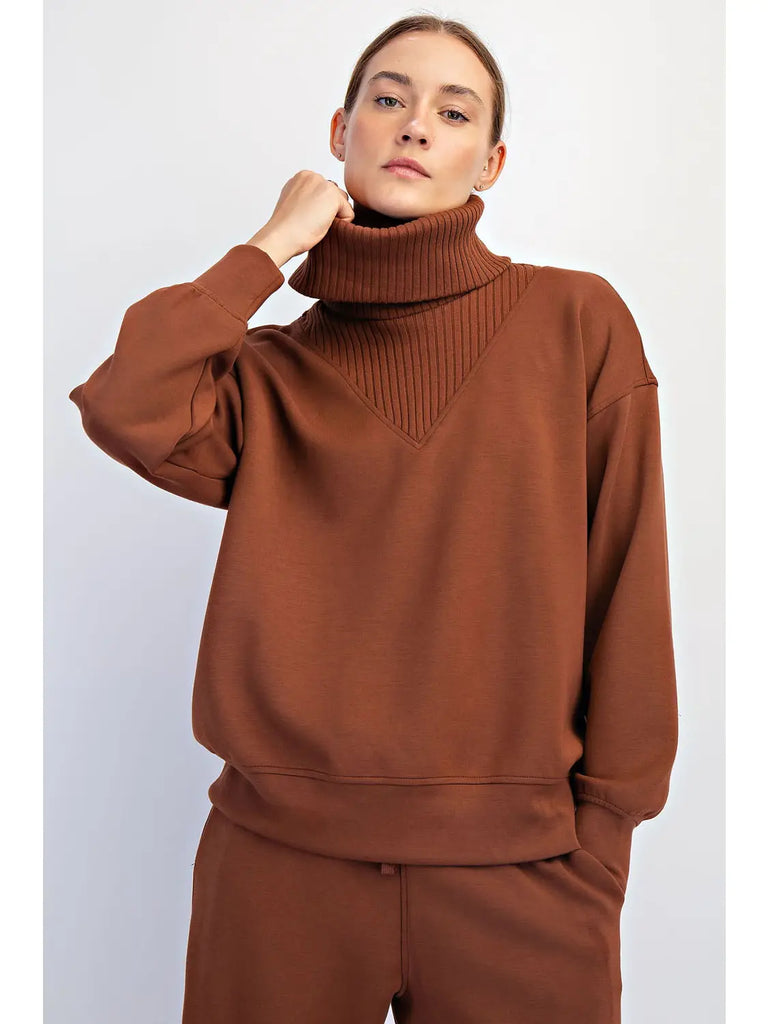 The Charlie Chestnut Turtleneck