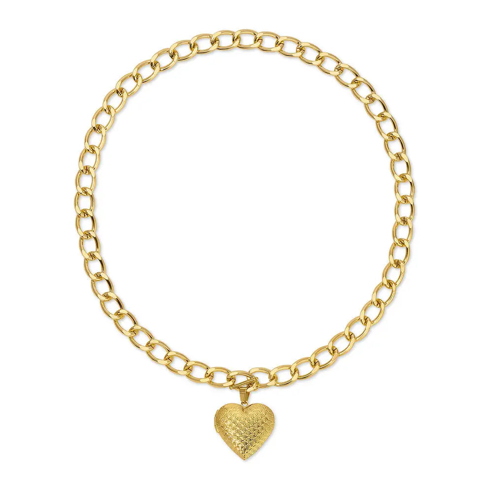 The Charlene Heart Pendant Necklace