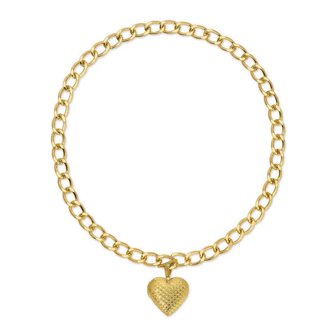 The Charlene Heart Pendant Necklace
