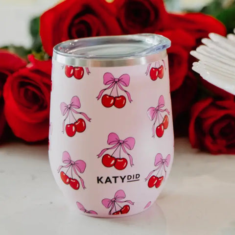 Cherry Insulated Wine Cup