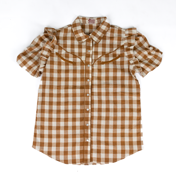 The Gallop Gingham Pearl Snap