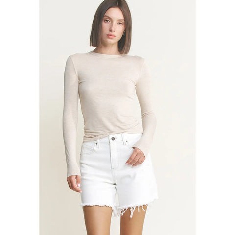 The Granger Distressed Hem Short