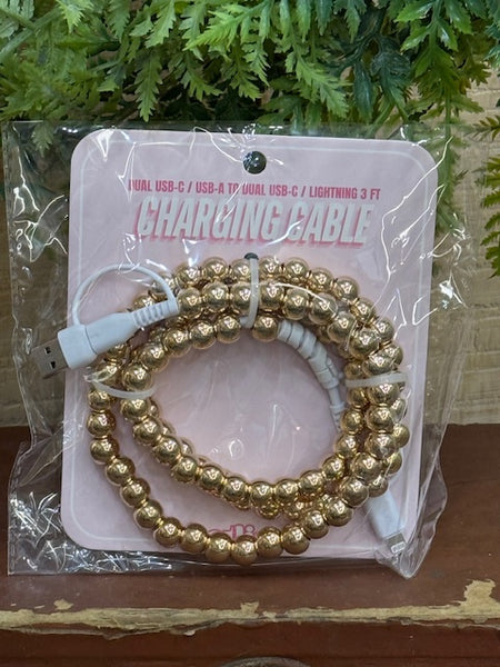 Boujee Beaded Car Charger
