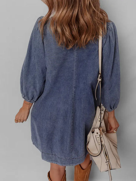 The Melody Denim Dress