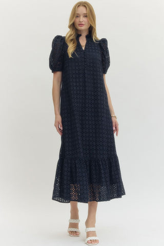 The Maggie Eyelet Dress