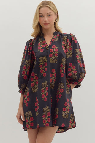 The Margo Floral Print Dress