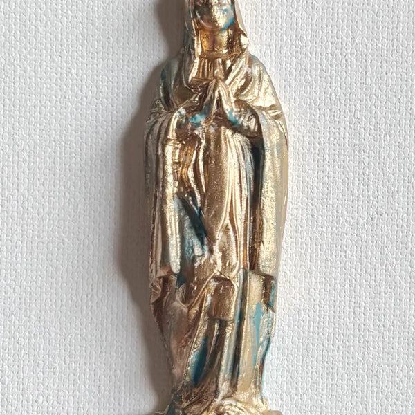 Hand Brushed  Mary On Canvas