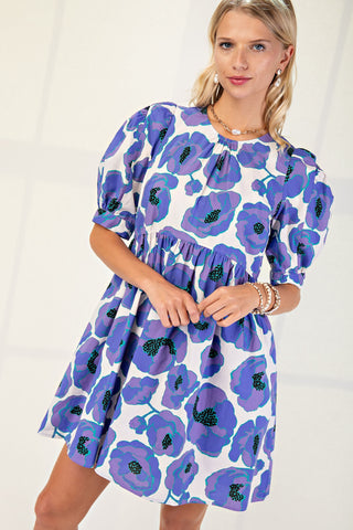 The Poppy Printed Dress