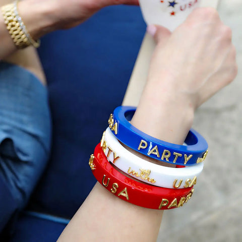 The Party in the USA Bangle Bracelet