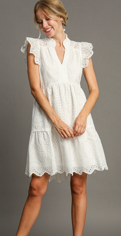 The Grace Eyelet Dress