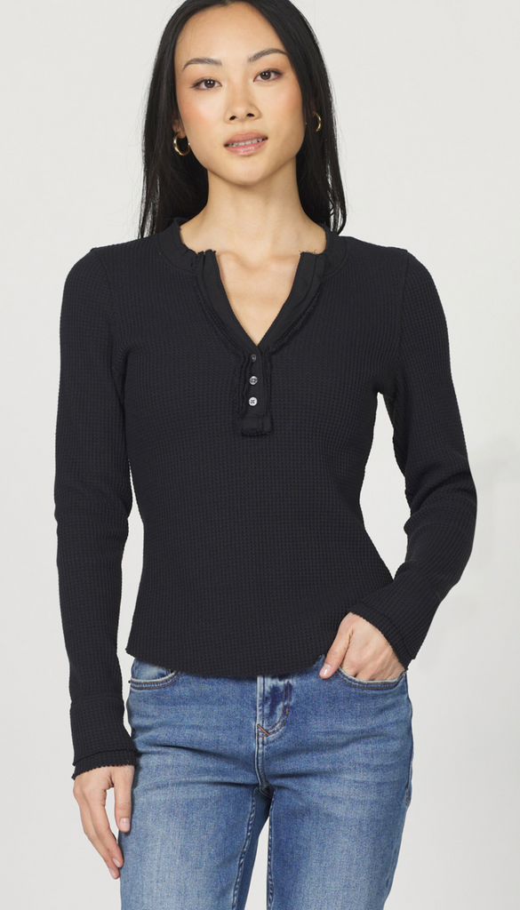 The Dear John Luna Henley Style Top