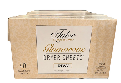 Dryer Sheets - DIVA Luxury Fabric Softener & Cling Control