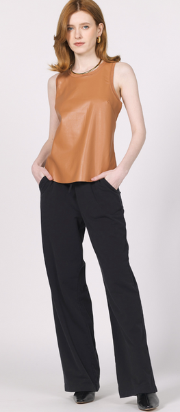 Another Love Carmela Leather Tank