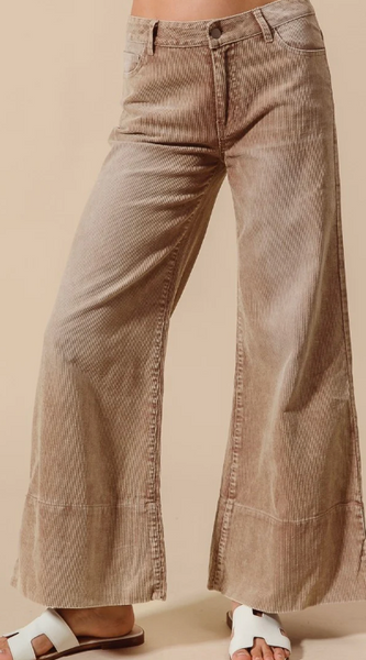 The Janet Vintage Washed Corduroy Pants