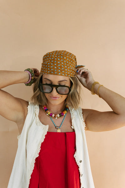 The Printed Bandana Scarf