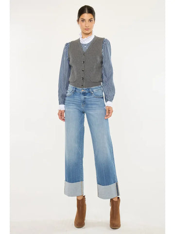 The Sam Mid-Rise Cuffed Jean