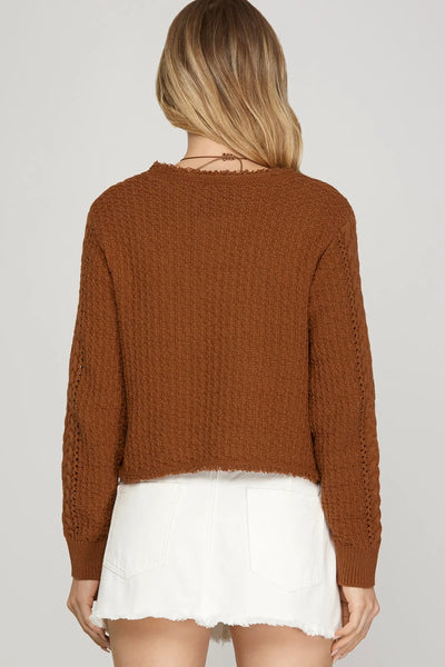 The Autumn Tie Front Cardigan