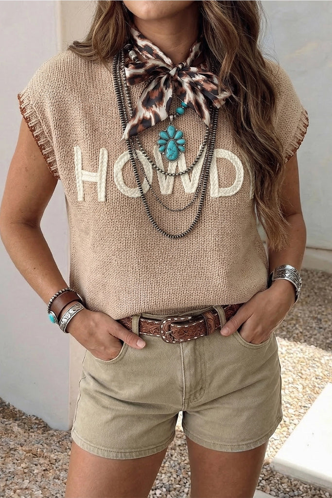 The Camilla Howdy Western Top