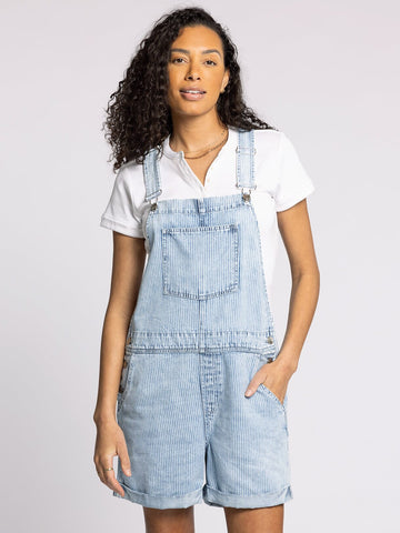 The Connor Denim Shortalls