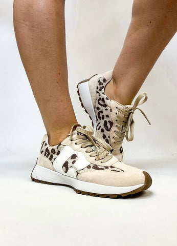 Corkys No Problem Leopard Sneaker