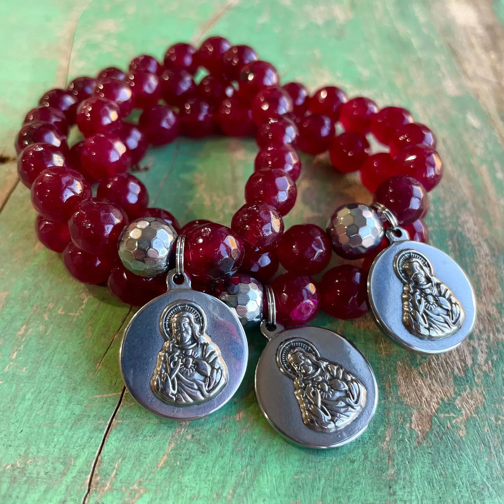 The Cranberry Sacred Heat Bracelet