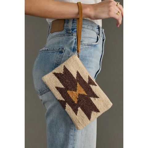 The Western Woven Wristlet