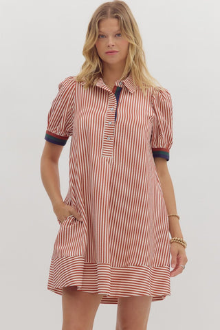 The Tara Stripped Dress