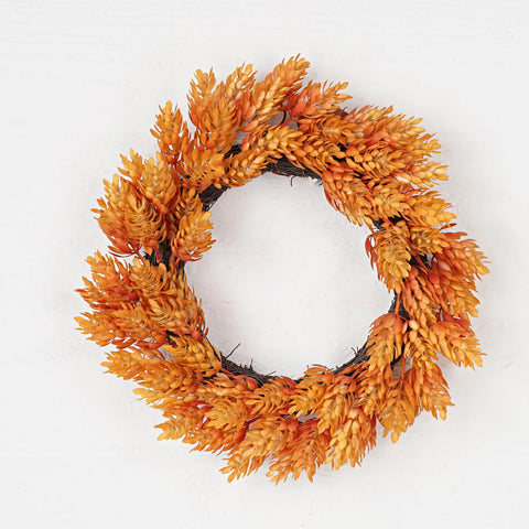 Fall Orange Hops Wreath 12'