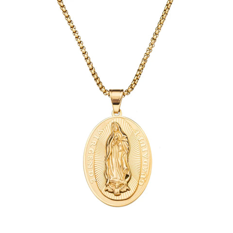 The Guadalupe Gold Necklace