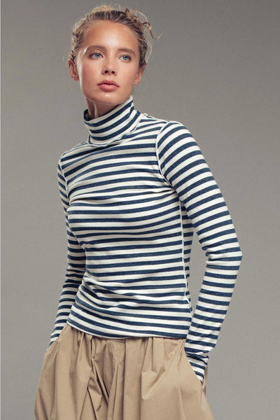 The Grace Ruffle Turtleneck