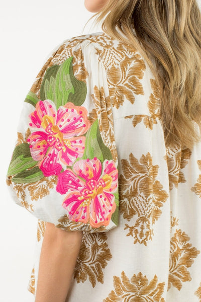 The Gracie Embroidered Top