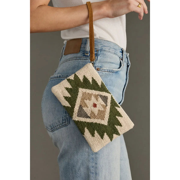 The Western Woven Wristlet